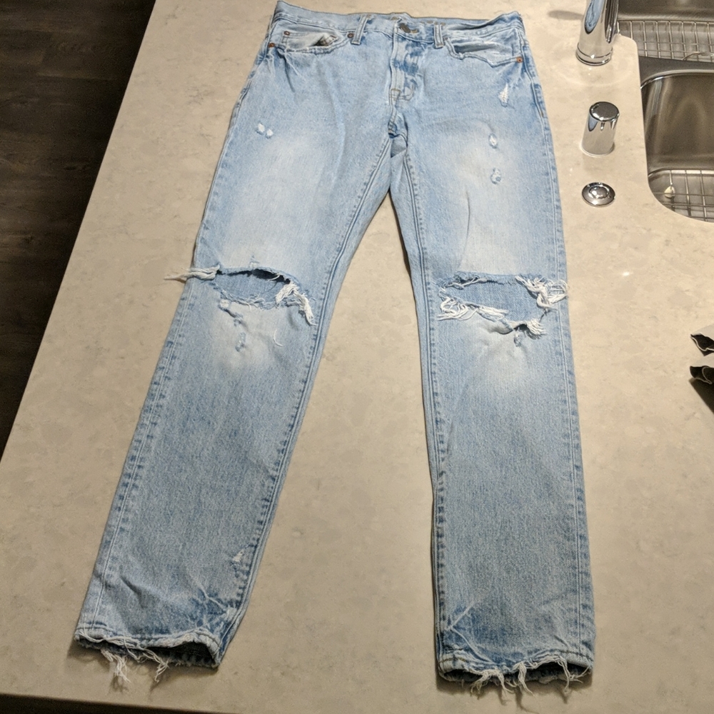 American eagle men's distressed jeans 30x34